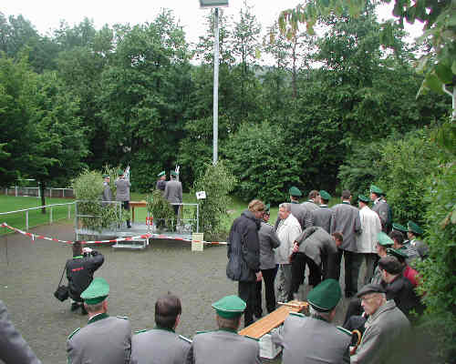 vorne rechts die "Bewerber"